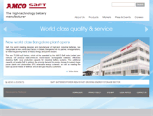 Tablet Screenshot of amcosaft.com